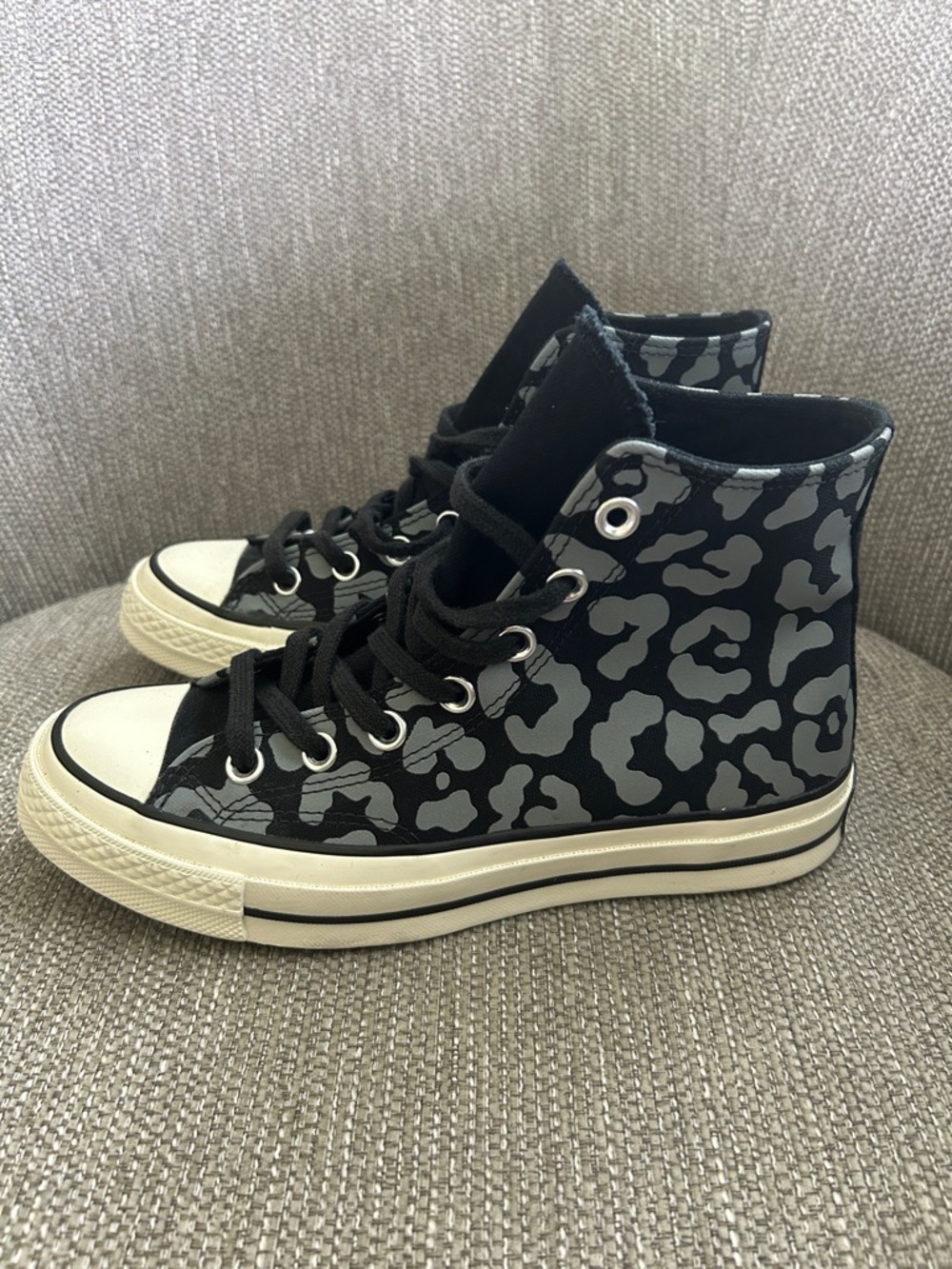 Converse Chuck 70 High "Reflective Leopard” Sneakers - Picture 2 of 7